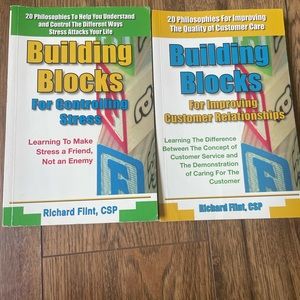 Building blocks books .like new perfect conditions